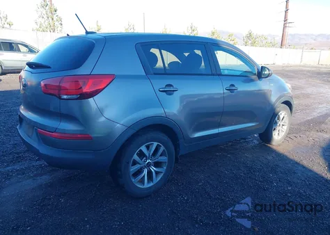 2016 Kia Sportage Lx from USA, damaged, VIN KNDPBCAC2G7878436